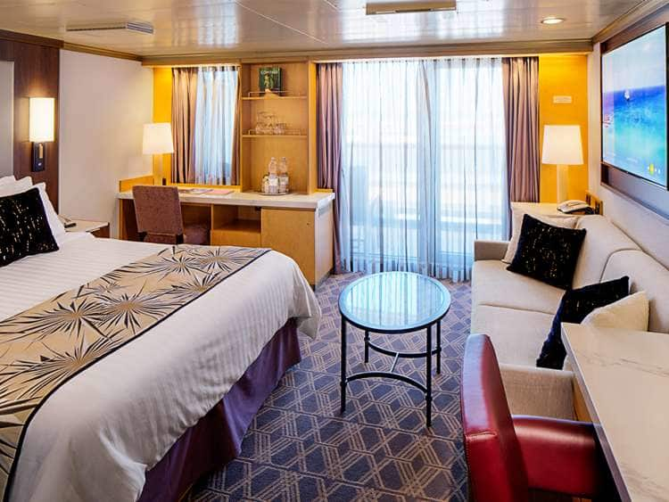 junior suite cruise ship cabin