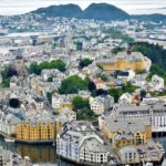 Alesund town Norway