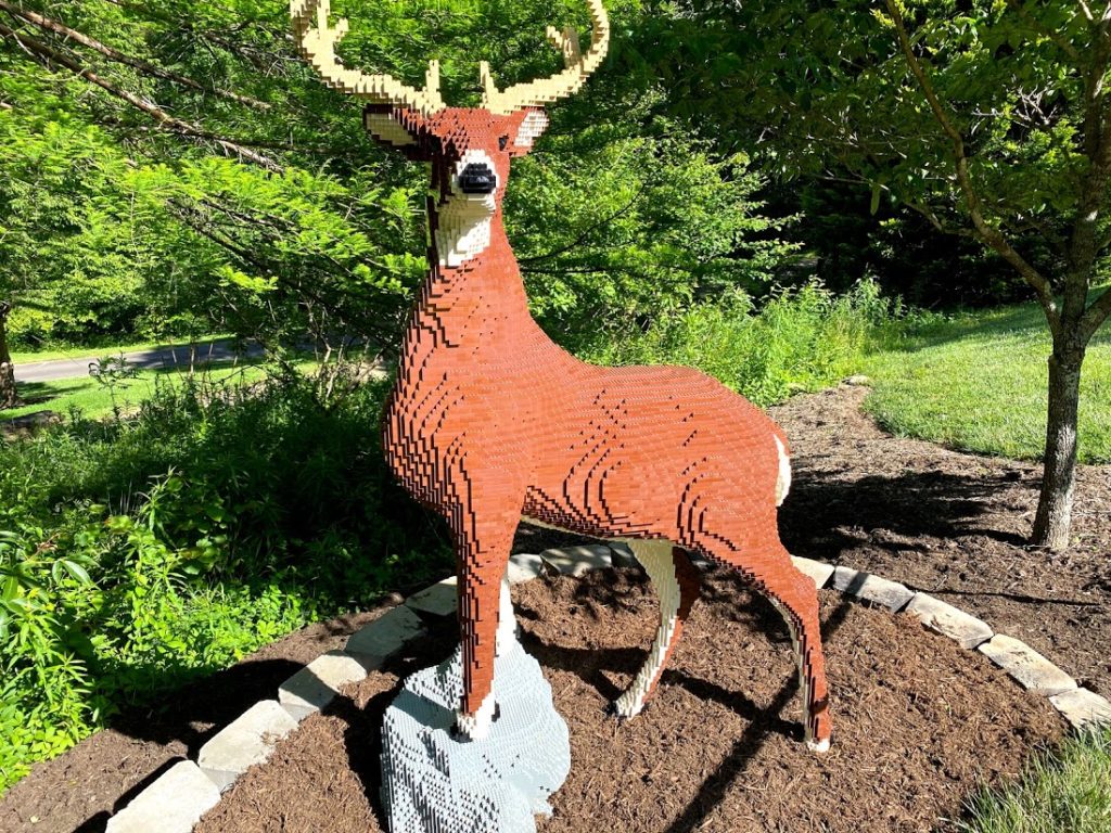 deer lego art