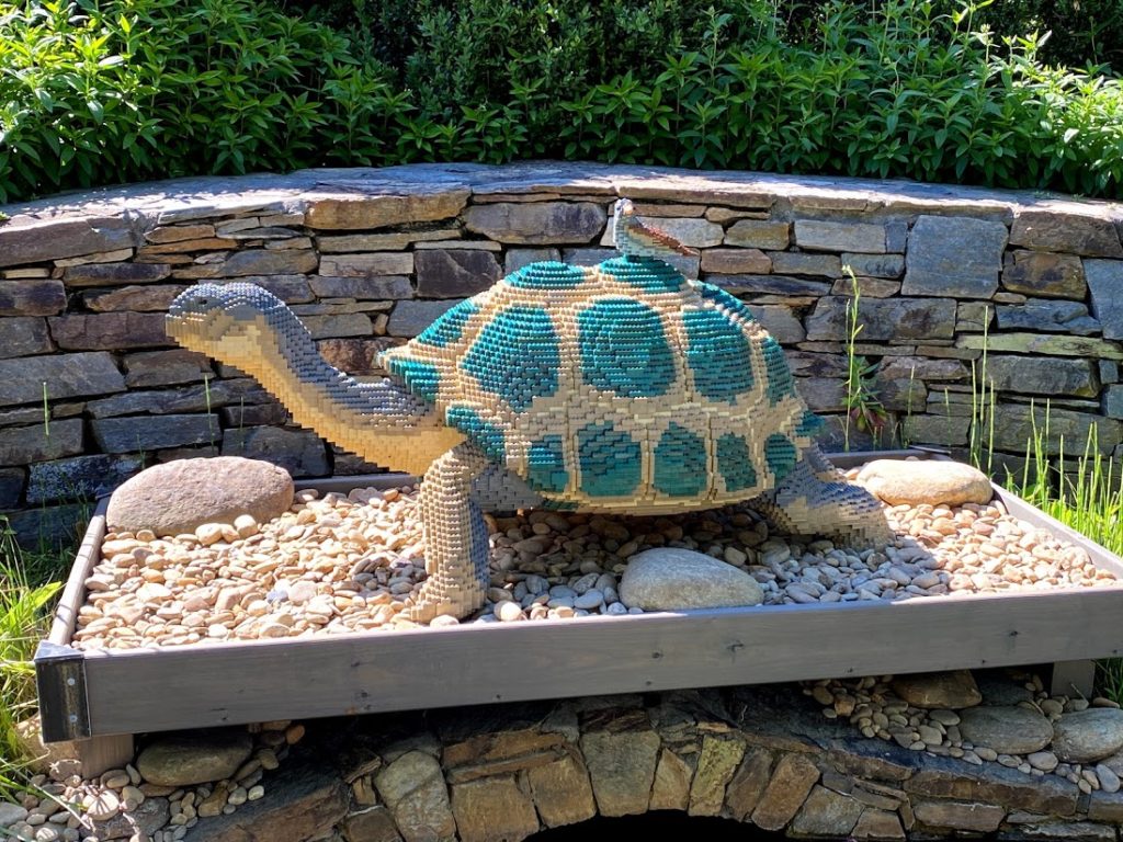 lego turtle art