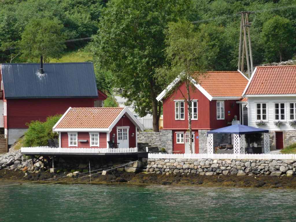 homes on naeroyfjord 