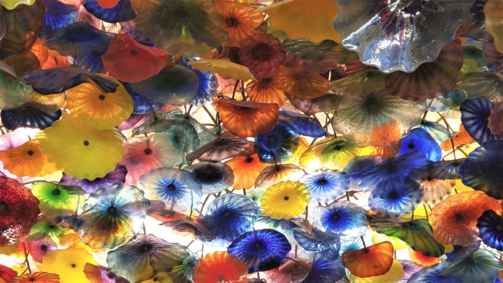 ceiling at bellagio, las vegas