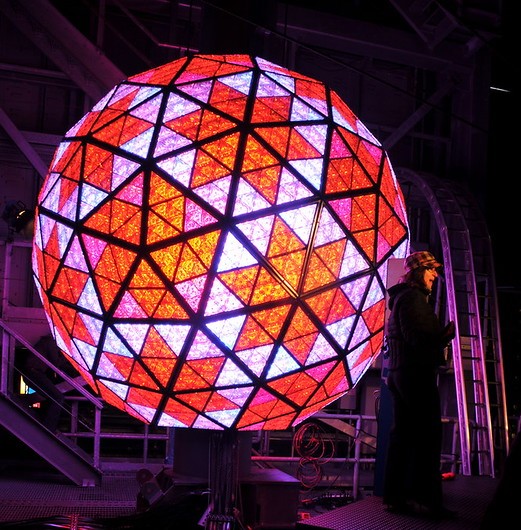 glass ball times square