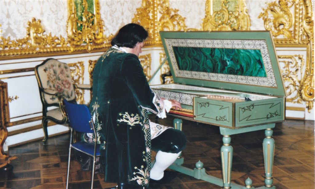 harpsichord player