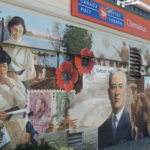 Letters from the Front mural in Chemainus