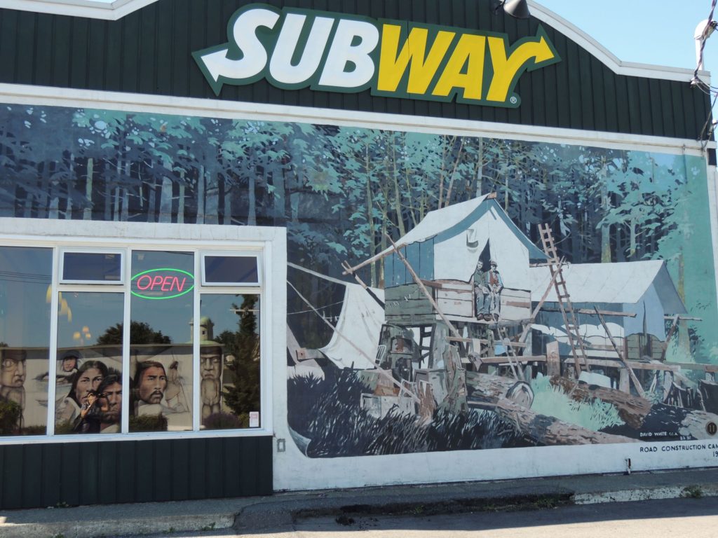 Subway mural, chemainus