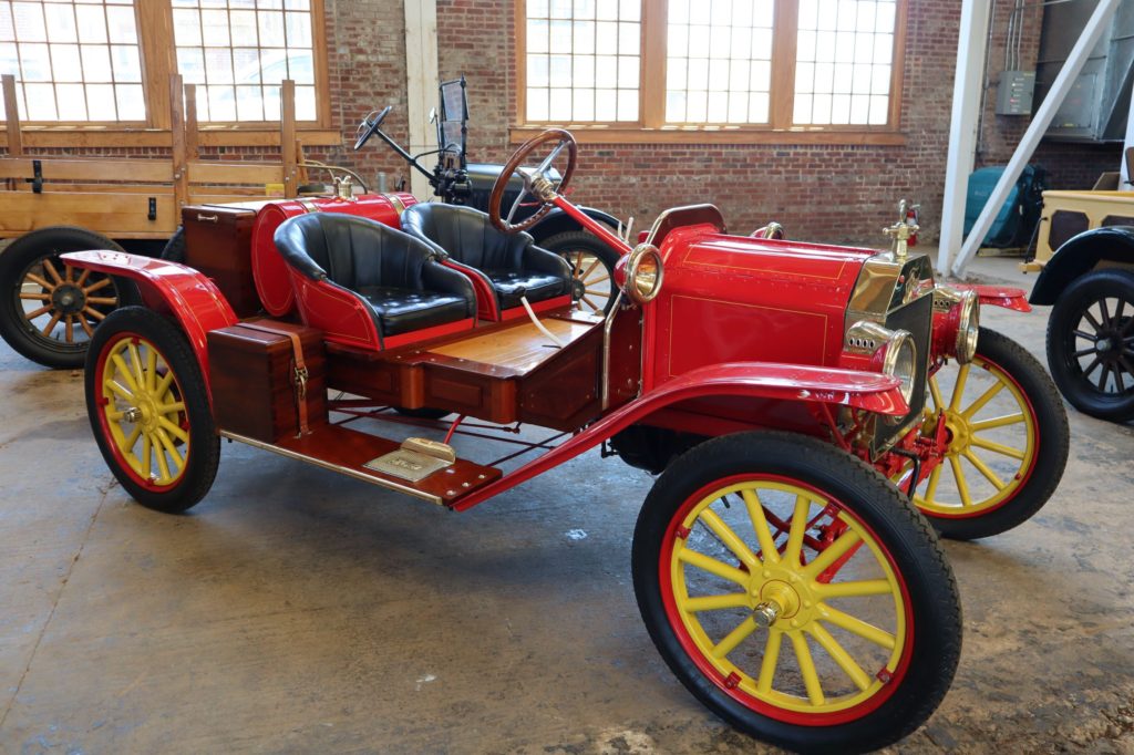 antique car at nc transportation museum