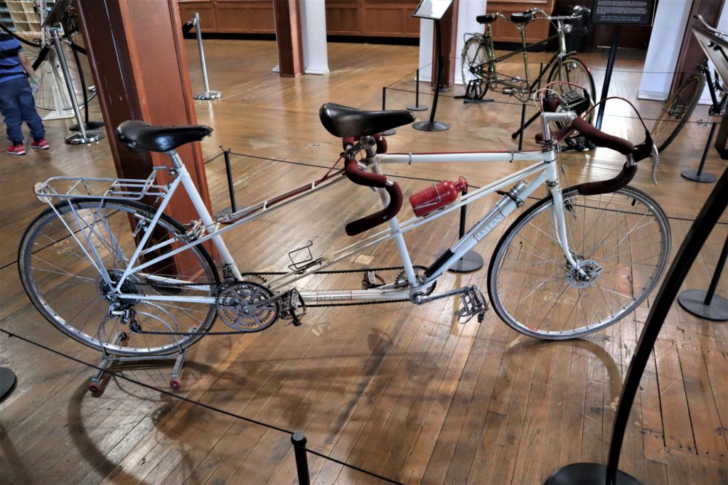 bycycle for 2 at NC Transportation Museum