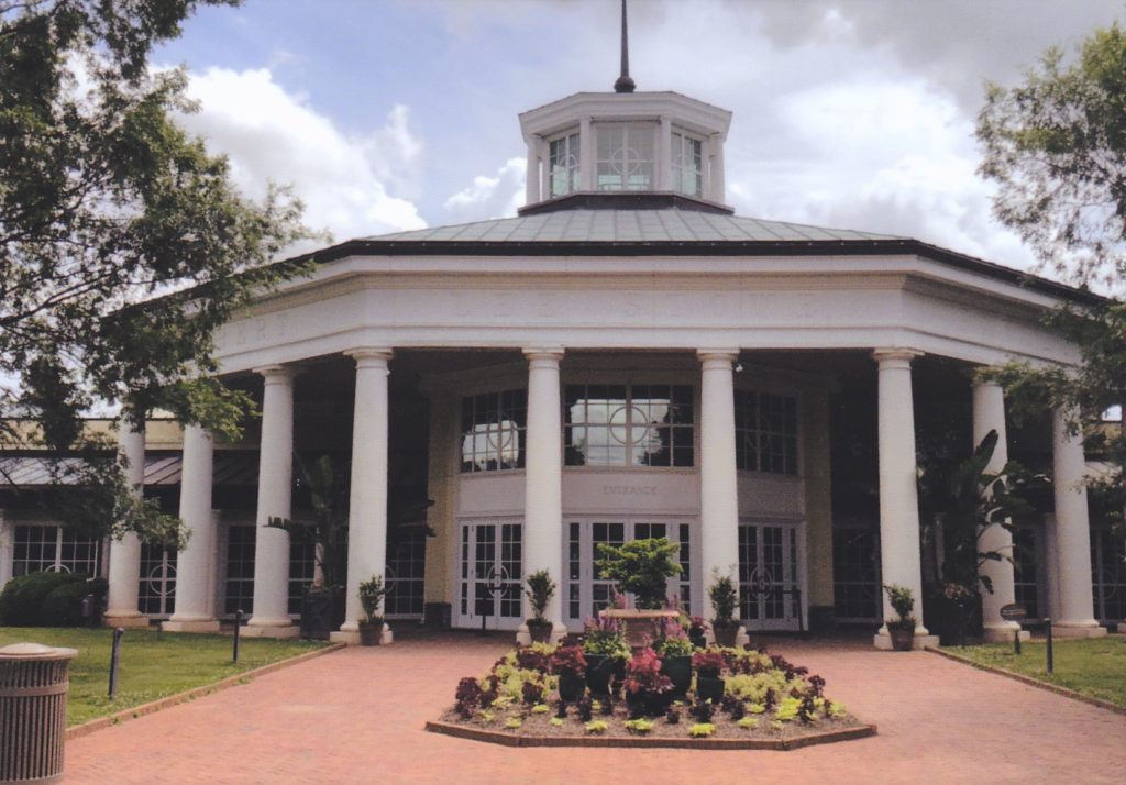 Visitor center, stowe gardens nc