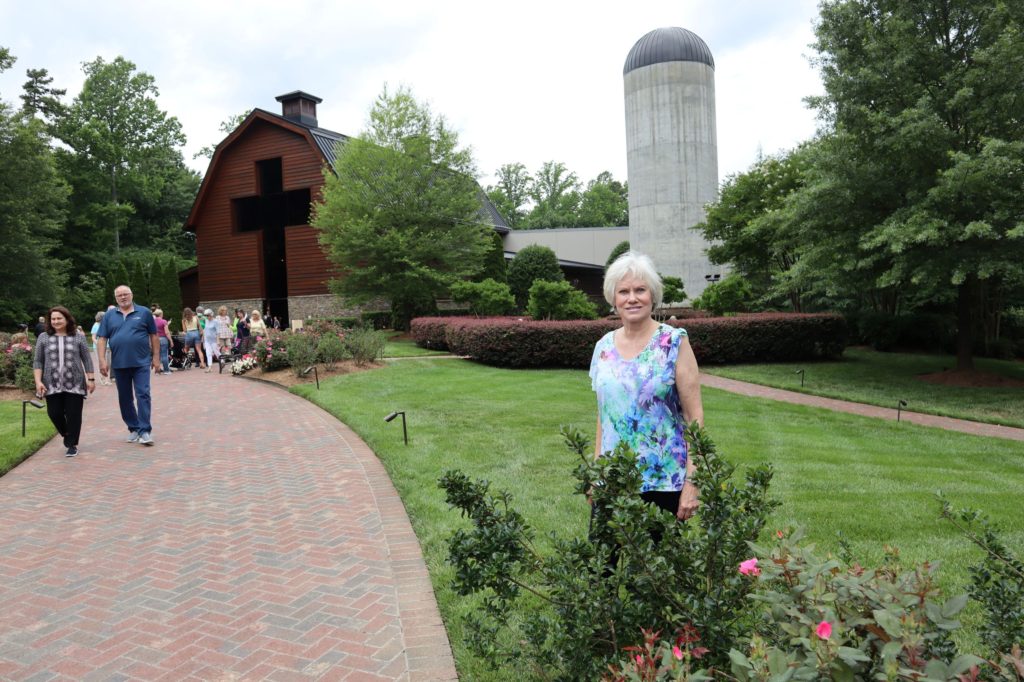 outside the billy graham library