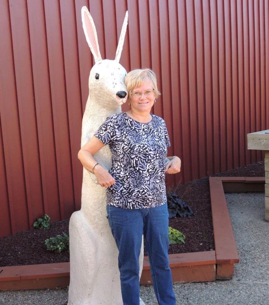 rabbit at Wall Drug, South Dakota
